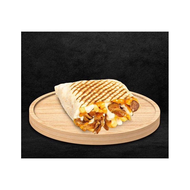 Tacos kebab Kebab, Frites, Fromage, Sauce au choix
